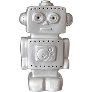 Heico lampe til børneværelset Robot - Silver