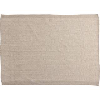 Vilma rektangulært tæppe 230x160 cm beige