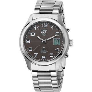ETT EGS-11332-53M Solar Drive Funkuhr Basic Herrenuhr 39mm 5ATM