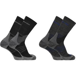 Salomon X Ultra Access Crew 2-Pak Merinould Vandresokker