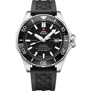 Swiss Military SMA34092.04 Automatik Diver Herrenuhr 45mm 100ATM