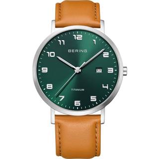 Bering 18640-568 Herrenuhr Titanium 40mm 5ATM
