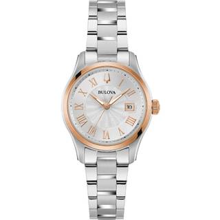 Bulova 98M136 Damenarmbanduhr Surveyor Stahl/Roségoldfarben