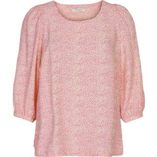 IN FRONT Yala Bluse, Farve: Pink, Størrelse: S, Dame