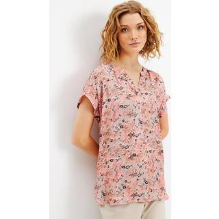 IN FRONT Justina Bluse, Farve: Rose, Størrelse: S, Dame