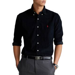 Polo Ralph Lauren Herren Hemd schwarz Slim Fit