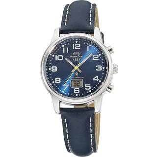 Master Time MTLA-10818-32L Funkuhr Damenuhr 34mm 3ATM