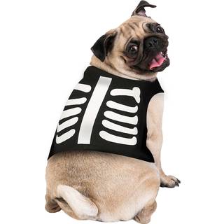 Skelet kostume til hund