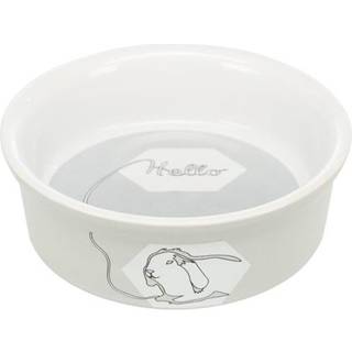 Trixie Ceramic Bowl rabbit 240 ml/ø 12 cm assorted colours