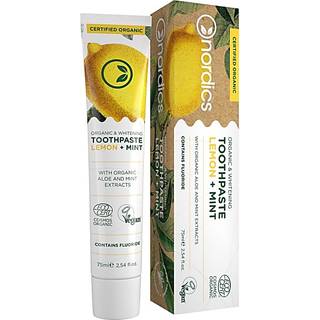 Økologisk Tandpasta NORDICS Super White Lemon + Mint 75 ml