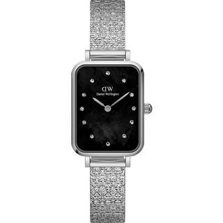 Daniel Wellington DW Watch Quadro Lumine Pressed Piano Silver 20x26mm
