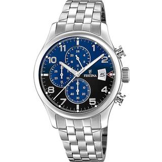 Festina F20374/8 Timeless Chronograph Herrenuhr 43mm 10ATM