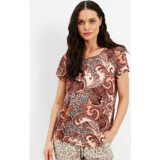 IN FRONT Lola T-shirt, Farve: Rose, Størrelse: M, Dame