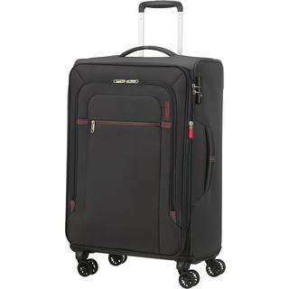 American Tourister Crosstrack 67cm - Mellem Ekspanderbar Grå, Mellem kuffert
