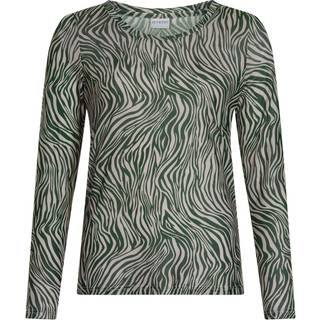 IN FRONT Mesh T-shirt, Farve: Green, Størrelse: S, Dame