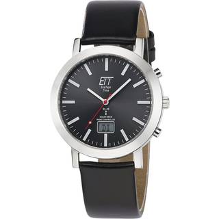 ETT EGS-11578-21L Herrenuhr Solar Funkuhr 41mm 5ATM