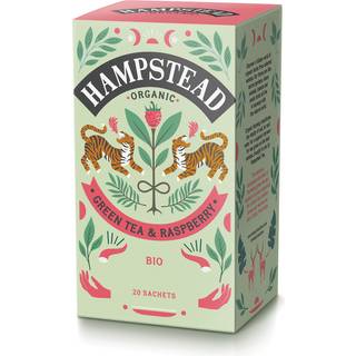 Hampstead Grøn te & Hindbær Øko 20 breve