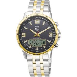 ETT EGS-11553-21M Solar Drive Funk Professional Herrenuhr 43mm 10ATM