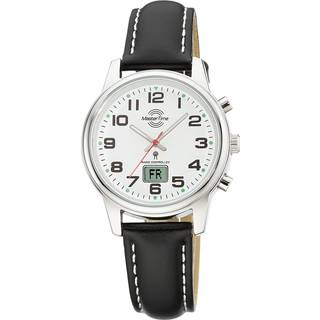 Master Time MTLA-10817-12L Funkuhr Damenuhr 34mm 3ATM