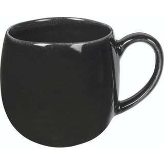 Håndlavede XL tekrus Nordic Coal, 2 stk