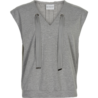 IN FRONT Salsa Vest, Farve: Grey Melange, Størrelse: L, Dame