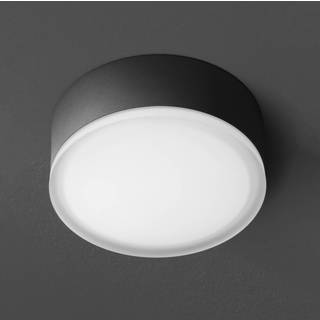 LED-loftslampe 1421 til udendørs brug, grafit Ø 20,5 cm
