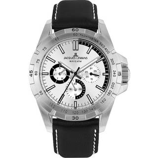 Jacques Lemans Sport 42-11B - Herre - 41 mm - Analog - Quartz - Mineralglas
