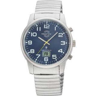 Master Time MTGA-10823-32M Herrenuhr Zugband Funkuhr 41mm 3ATM