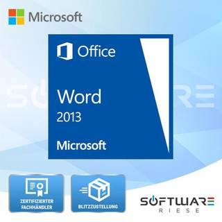 Microsoft Word 2013 - Product Key - Sofort-Download | Software-Dealz