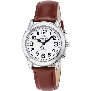 Master Time MTGA-10806-12L Sprechende Herren-Funkuhr Herrenuhr 40mm