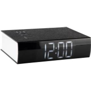 Vækkeur LED digital Book - sort