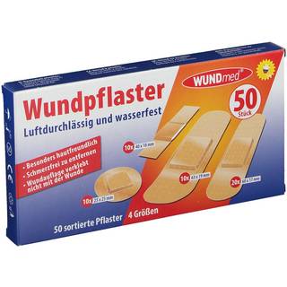 WundMed Plaster 50 stk. Mix Størrelser