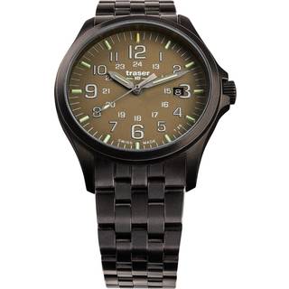 Traser H3 108738 P67 Officer GunMetal Khaki Herrenuhr 42mm 10ATM