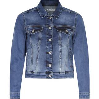 In Front Billi Denim Jacket Blazer 14909 Denim Blue (SMALL)
