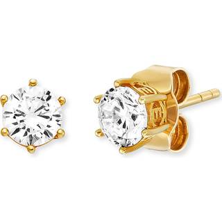 Engelsrufer Ohrstecker - ERE-SHINY-ZI-STG-5 - gold