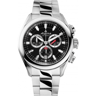 Alpina AL-373BS4E6B Alpiner Chronograph Herrenuhr 42mm 10ATM