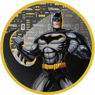 Batman paptallerkner, 23 cm