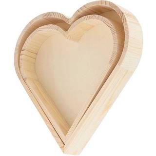 Holz-Dekotabletts Herz