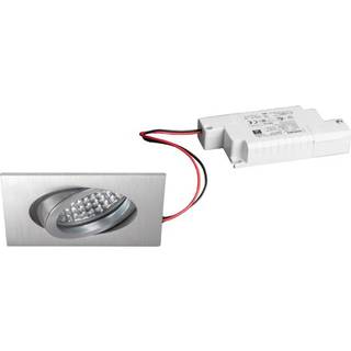 BRUMBERG LED indbygningsspot Tirrel-S, dæmpbar, mat aluminium