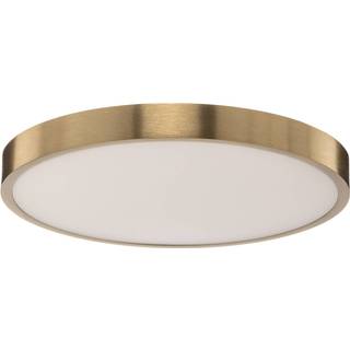 Bully LED-loftslampe med patina-look, Ø 24 cm