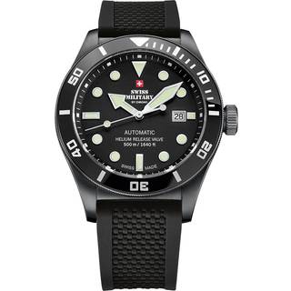 Swiss Military SMA34075.05 Diver Automatik Herrenuhr 44mm 50ATM