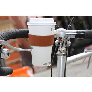 Kikkerland - Leather Bike Cup Holder (BB48)