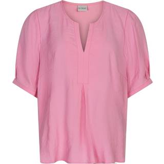 IN FRONT Zoey Bluse, Farve: Pink, Størrelse: S, Dame