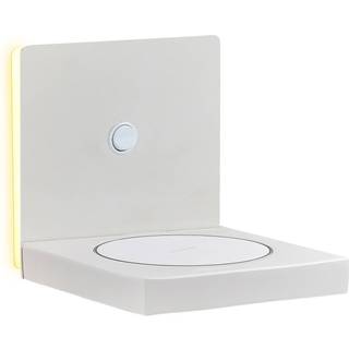 Zanzibar LED-væglampe med ladestation, hvid