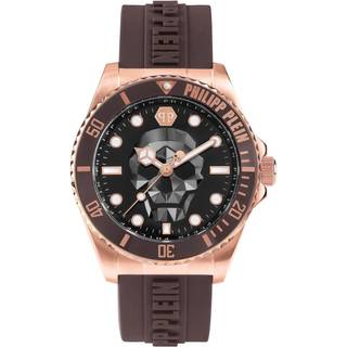 Philipp Plein PWOAA0322 The $kull Diver Herrenuhr 44mm 10ATM