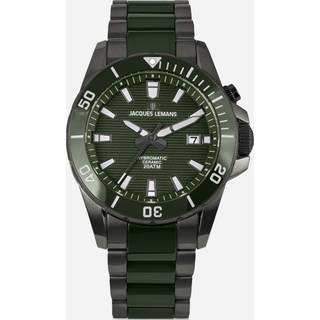 Jacques Lemans 1-2222F Hybromatic Herrenuhr 42mm 20ATM