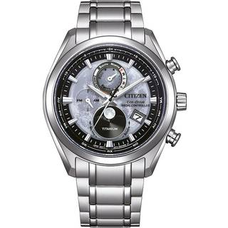 Citizen Tsuki-Yomi Eco-Drive Moonphase BY1010-81H - Herre - 43 mm - Analog - Quartz - Safirglas