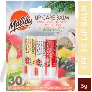 Malibu Lip Care Balm 30SPF   3 stk.