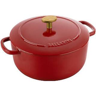 BALLARINI Bellamonte Cocotte 20 cm / 2,5 l, Rund, Rød, Støbejern