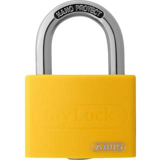ABUS Abus Hængelås T65AL/40 Gul ensluk. Grp. 6402
